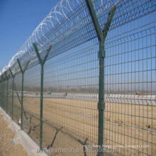 Factory Supply Hot Dipped Galvanized Razor Barbed Wire Fence For Air Port Fence